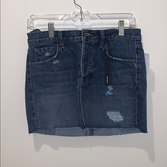 J Brand Dresses & Skirts - j brand mid rise mini jean skirt